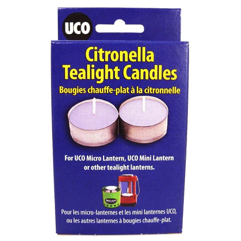 UCO Citronella Tealight Candles for Micro and Mini Lanterns (pack of 6)-3