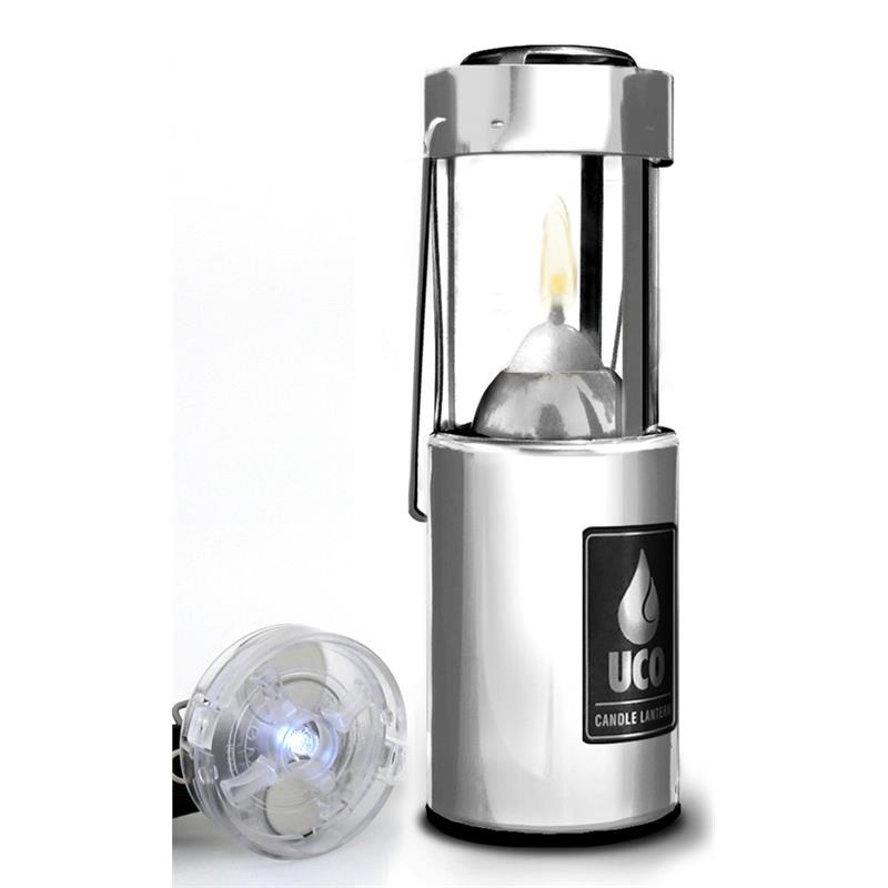 UCO Original Aluminium Candle Lantern with LED Kit
