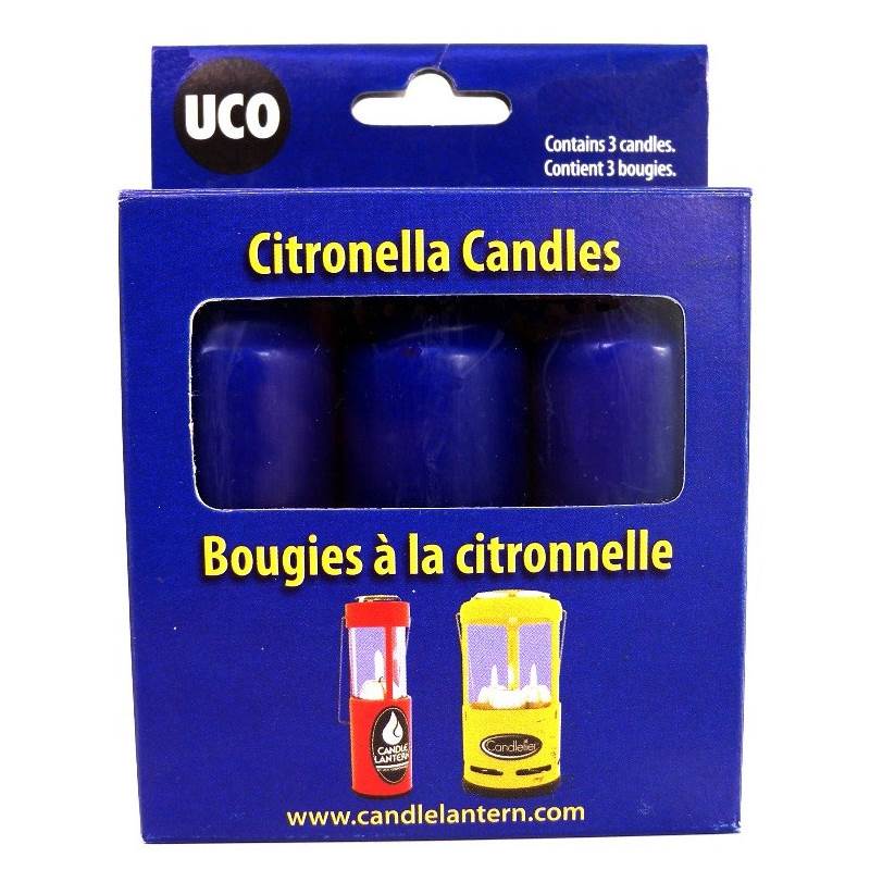UCO Citronella 9-Hours Candles for Original and Candlelier Lanterns (pack of 3)-3