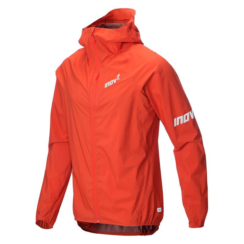 Inov8 Mens AT/C Stormshell Full Zip Waterproof Running Jacket