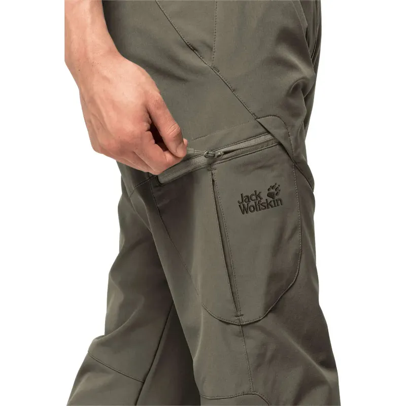 Jack Wolfskin Mens Chilly Track XT Softshell Pants - Regular Leg-2