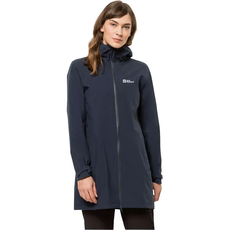 Jack Wolfskin Womens Pack & Go 2 Layer Coat-4