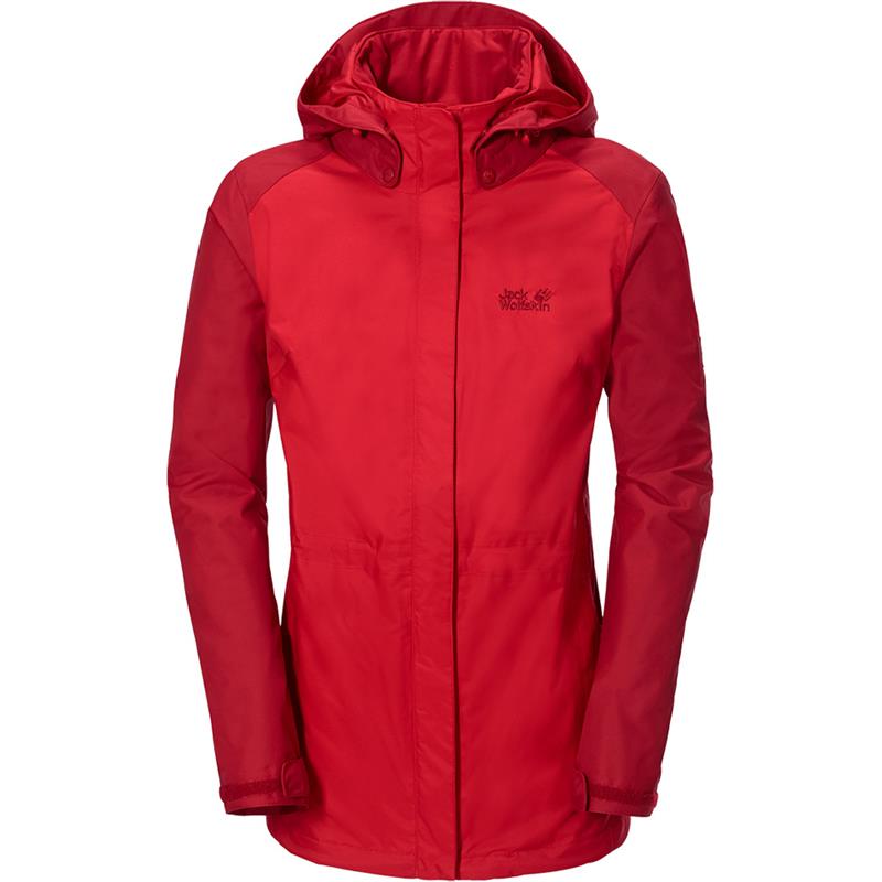 Jack Wolfskin Womens Amply Texapore Waterproof Hardshell Jacket