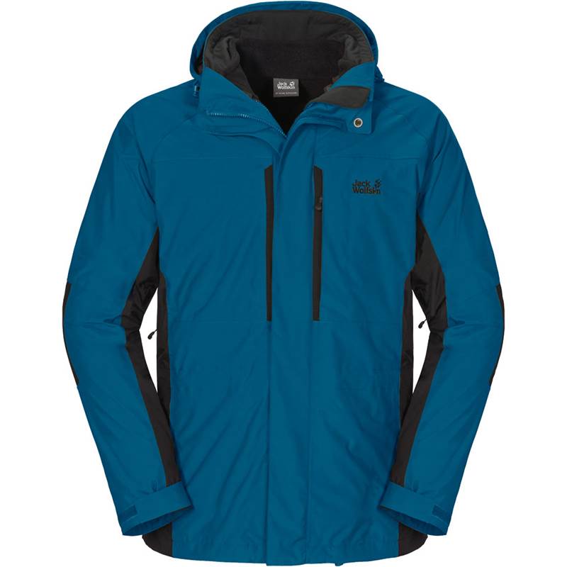 Jack Wolfskin Mens Brooks Range 3-in-1 Texapore Jacket-1