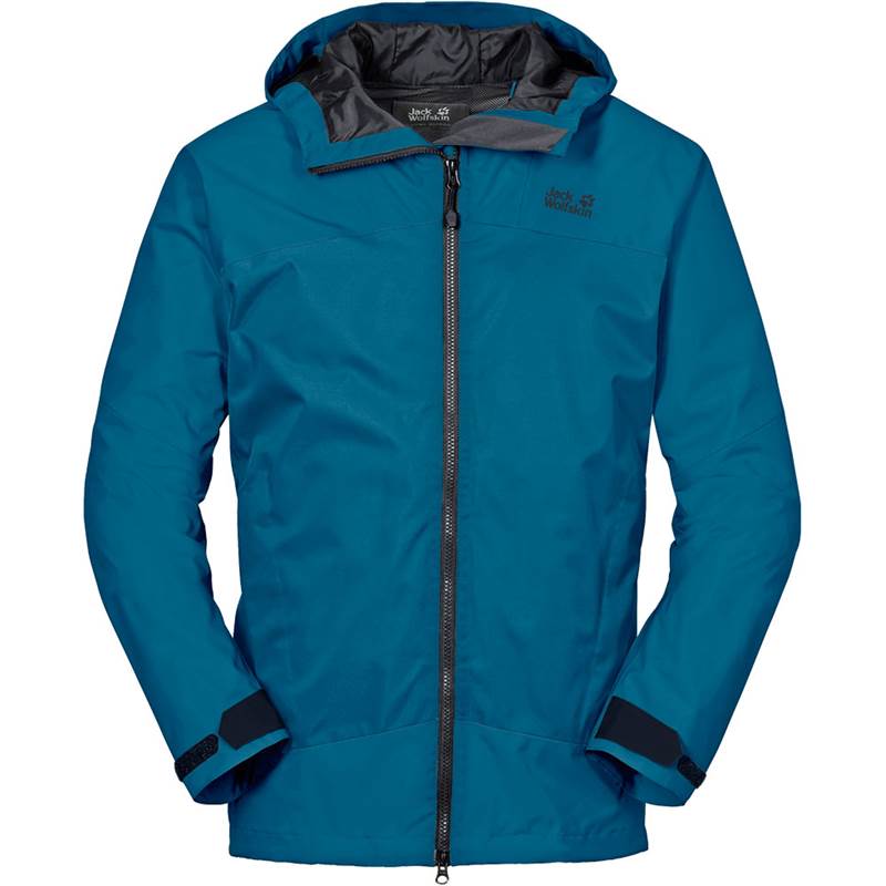 Jack Wolfskin Mens Ridge Texapore Waterproof Jacket-1