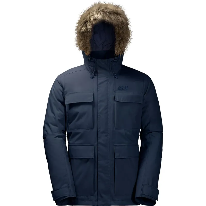 Jack Wolfskin Mens Point Barrow Texapore Winter Jacket-5