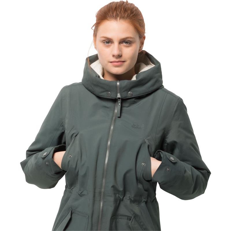 Jack Wolfskin Womens Rocky Point Texapore Insulated Parka