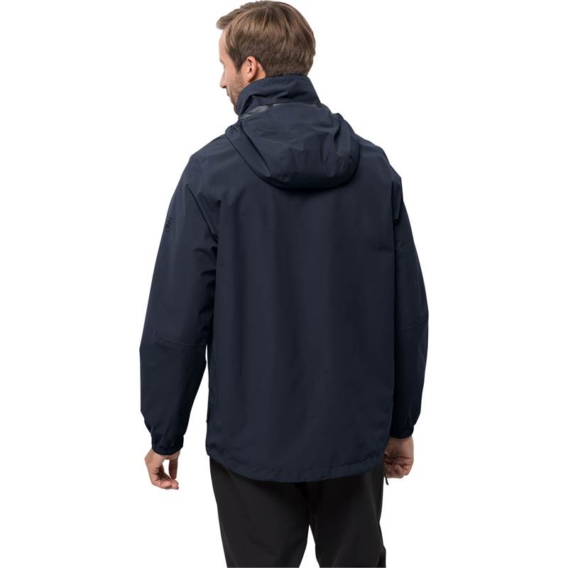 Jack Wolfskin Mens Stormy Point Texapore Waterproof Jacket-4