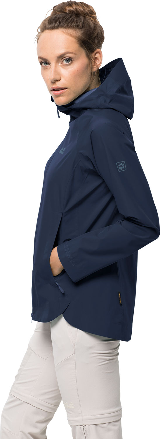 Jack Wolfskin Womens Scenic Trail Texapore Waterproof Jacket OutdoorGB