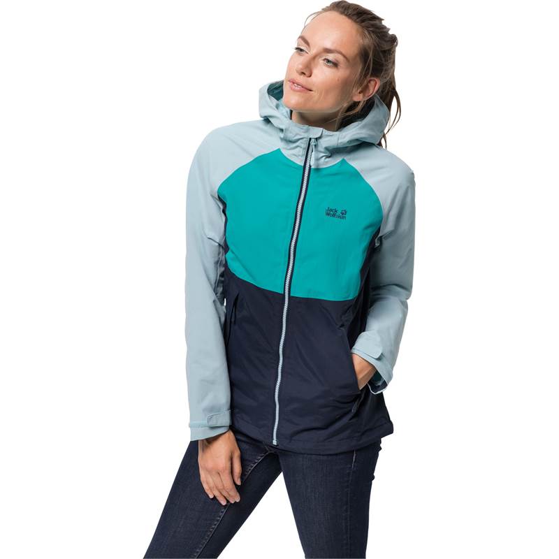 Jack Wolfskin Womens Mount Isa Texapore Waterproof Jacket-3
