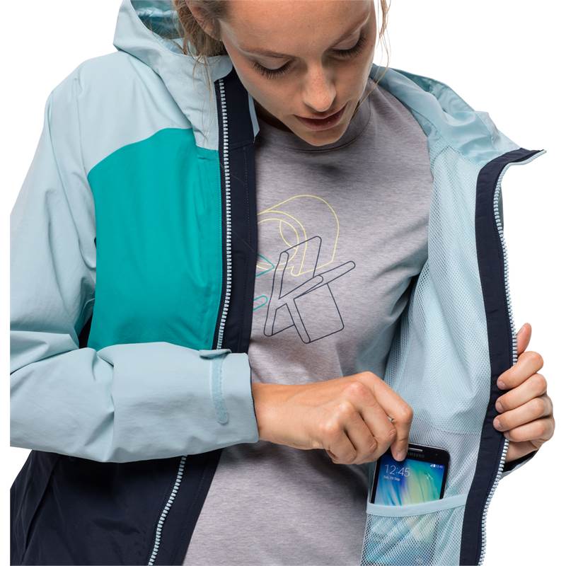 Jack Wolfskin Womens Mount Isa Texapore Waterproof Jacket-5