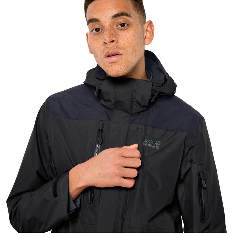Jack Wolfskin Mens Brecon Range Waterproof Jacket-2
