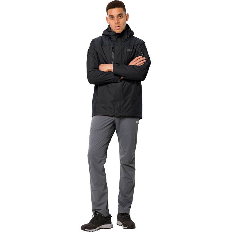Jack Wolfskin Mens Brecon Range Waterproof Jacket-3