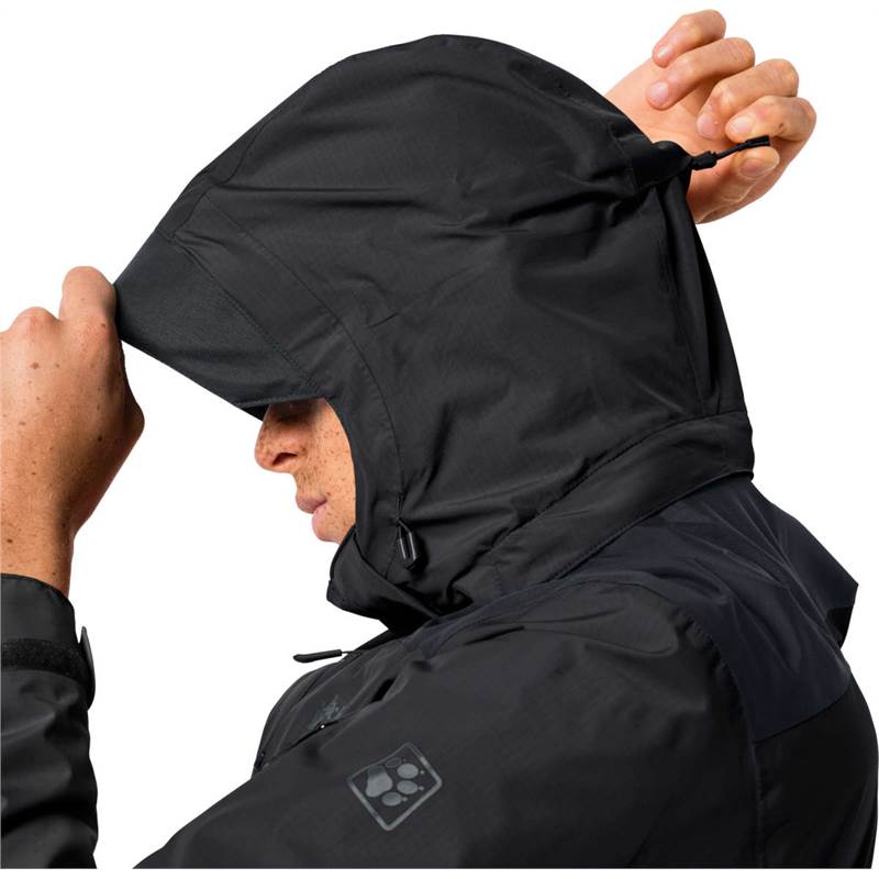 Jack Wolfskin Mens Brecon Range Waterproof Jacket-5