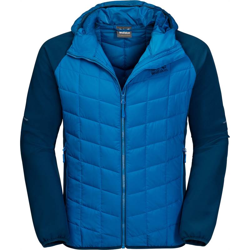 Jack Wolfskin Mens Grassland Hybrid Hood Jacket-1
