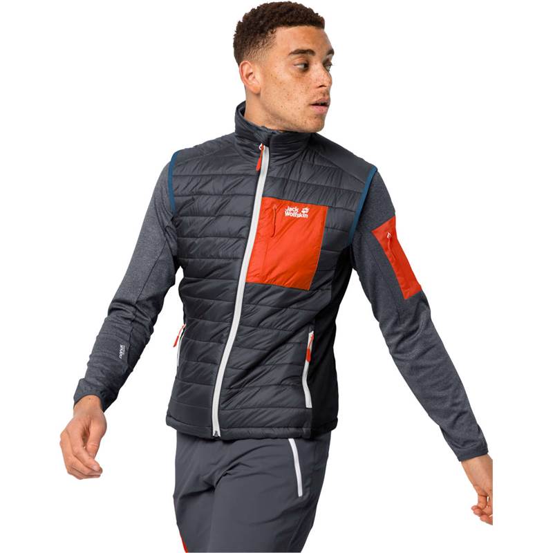 Jack Wolfskin Mens Routeburn Insulated Windproof Vest-2