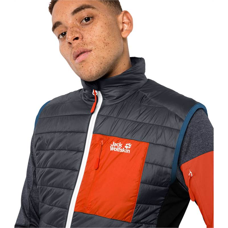 Jack Wolfskin Mens Routeburn Insulated Windproof Vest-3