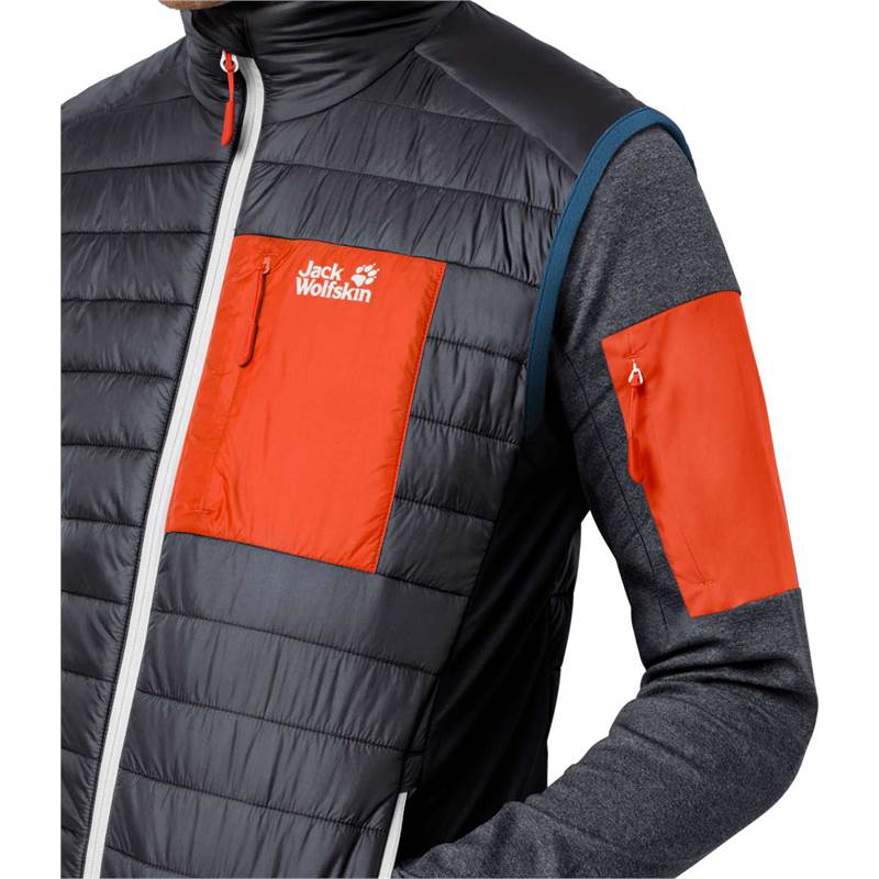 Jack Wolfskin Mens Routeburn Insulated Windproof Vest-4