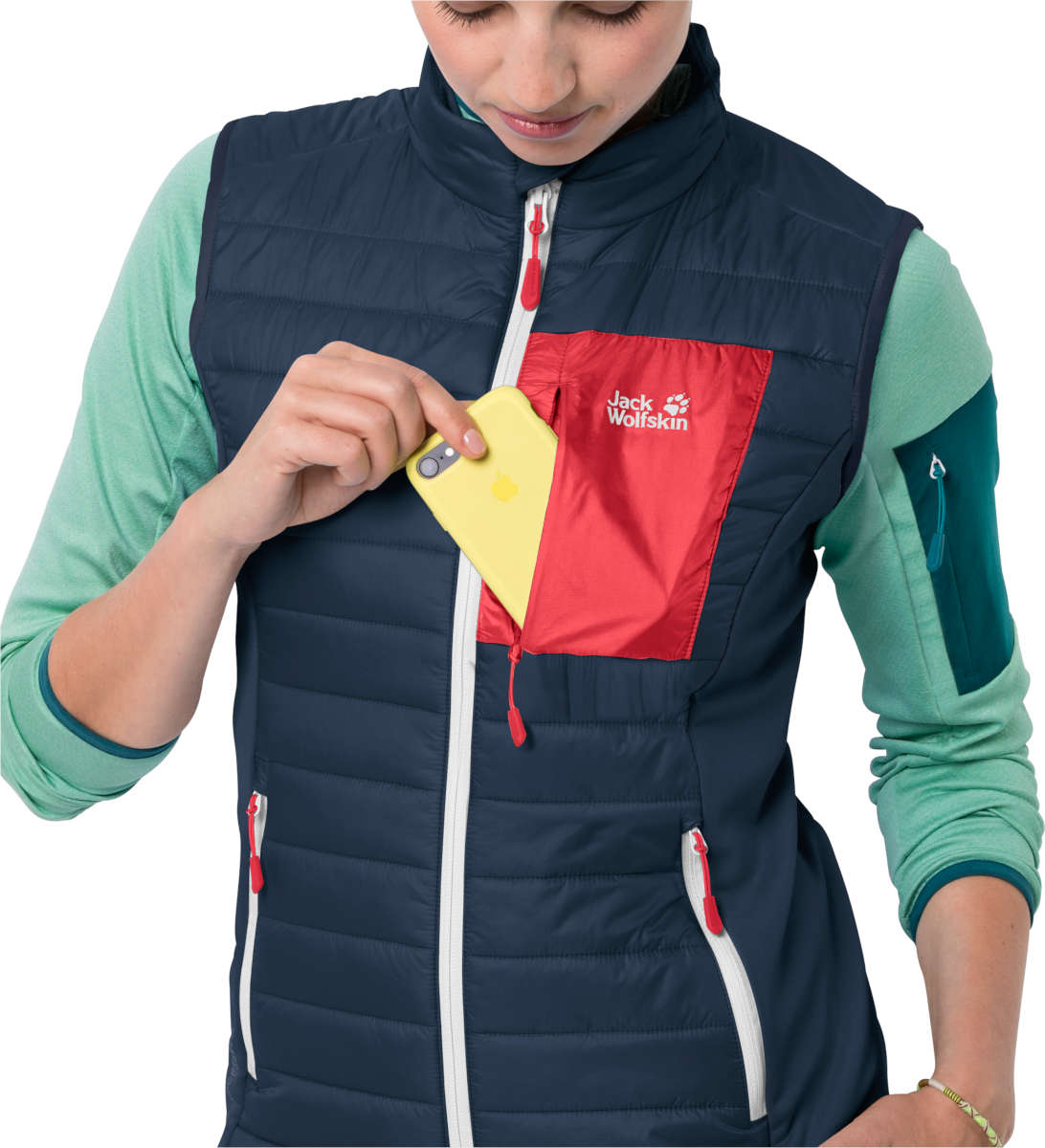 Jack wolfskin routeburn vest shop
