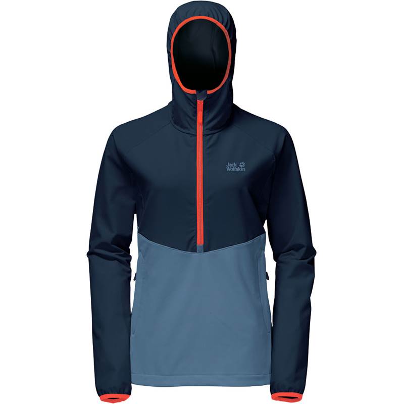 Jack Wolfskin Womens Turbulence Softshell Smock-1