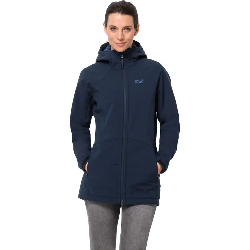 Jack Wolfskin Womens Rock Valley Softshell Coat-3