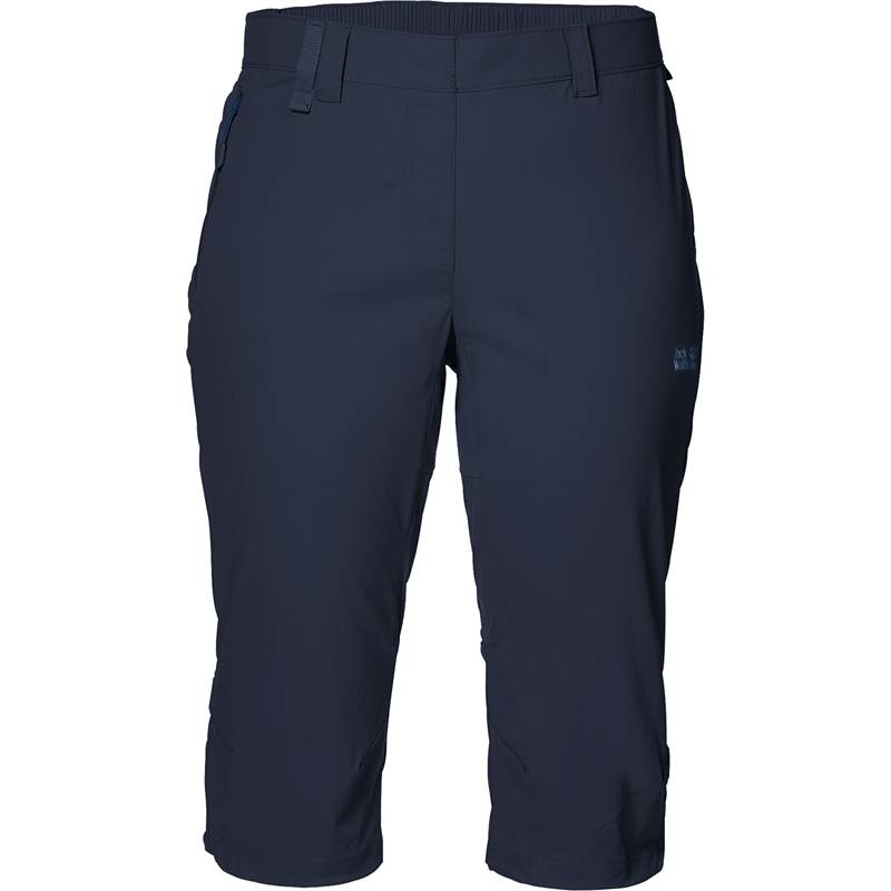 Jack Wolfskin Womens Activate Light 3/4 Softshell Trousers-3