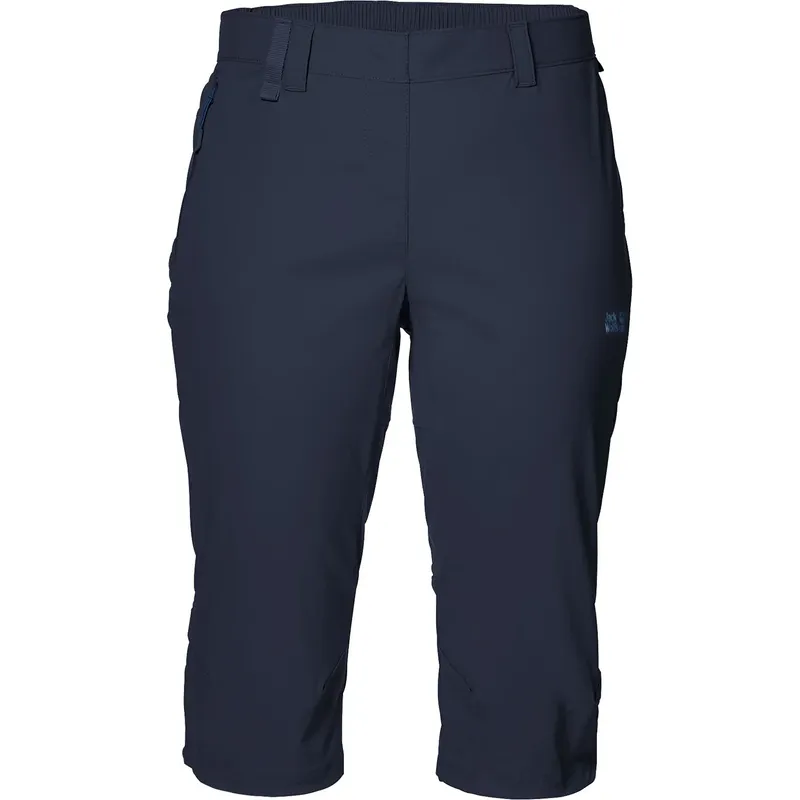 Jack Wolfskin Womens Activate Light 3/4 Softshell Trousers-3