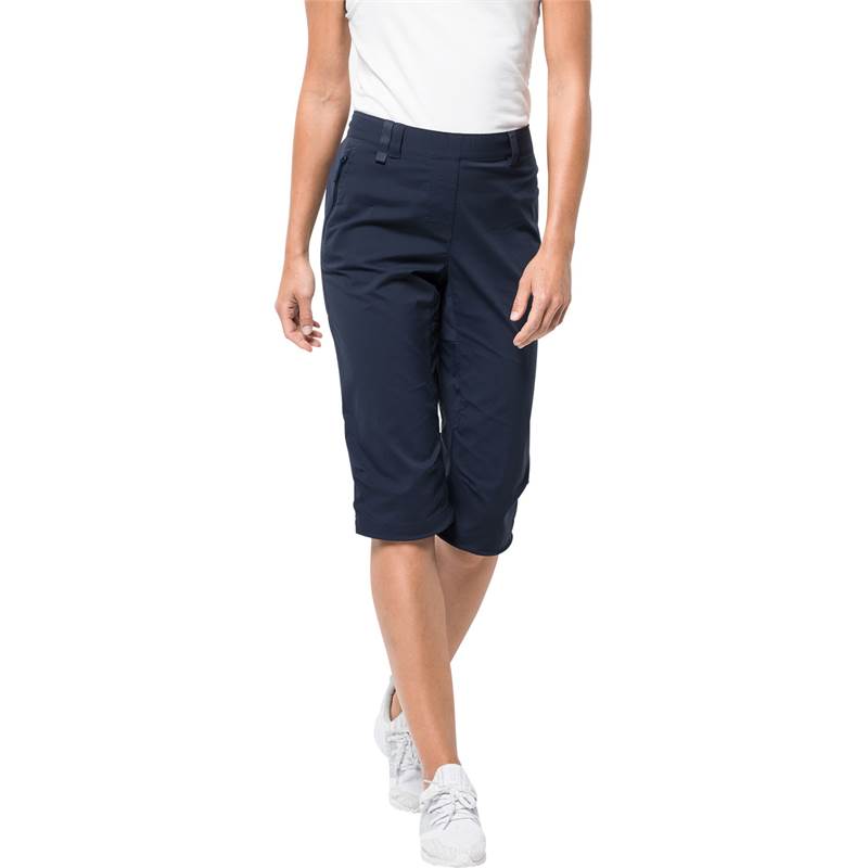 Jack Wolfskin Womens Activate Light 3/4 Softshell Trousers-4