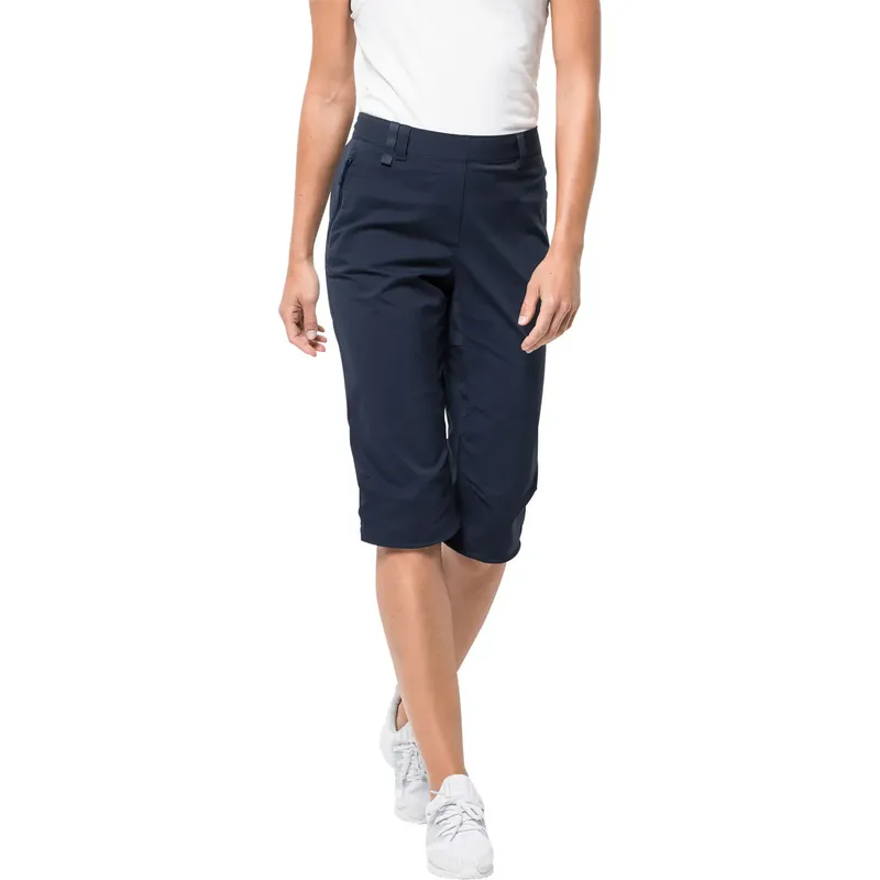 Jack Wolfskin Womens Activate Light 3/4 Softshell Trousers-4