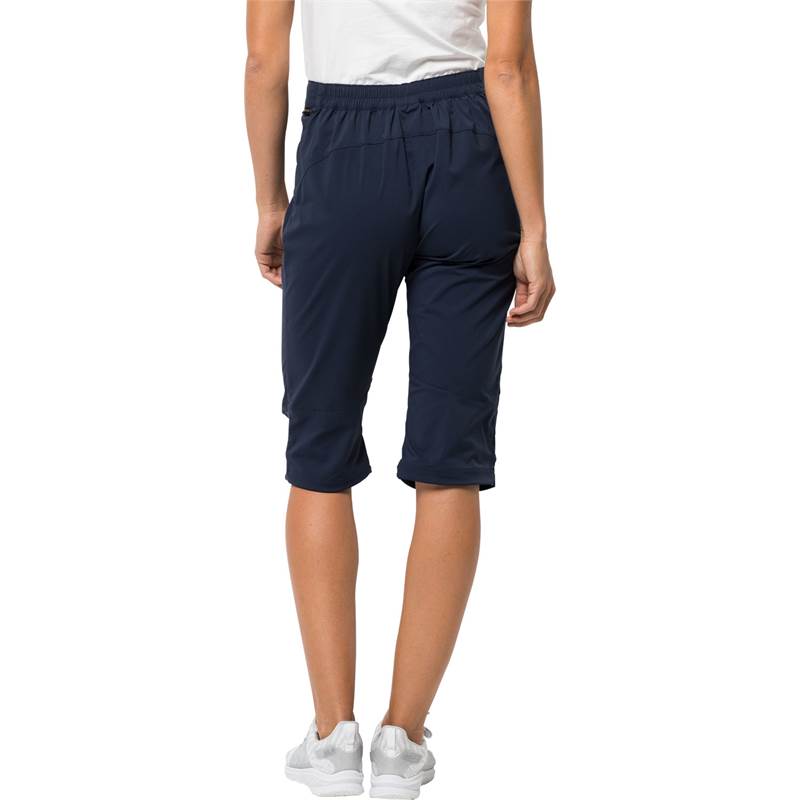 Jack Wolfskin Womens Activate Light 3/4 Softshell Trousers-5