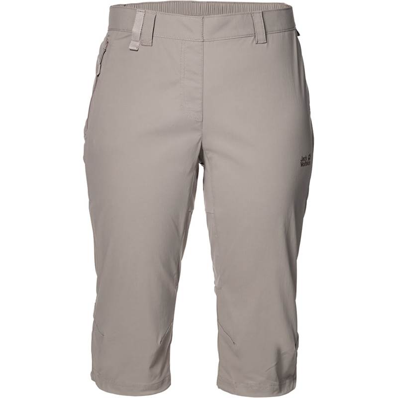 Jack Wolfskin Womens Activate Light 3/4 Softshell Trousers-1