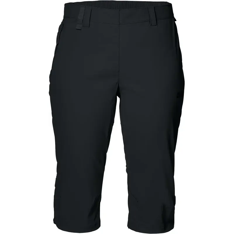 Jack Wolfskin Womens Activate Light 3/4 Softshell Trousers-2