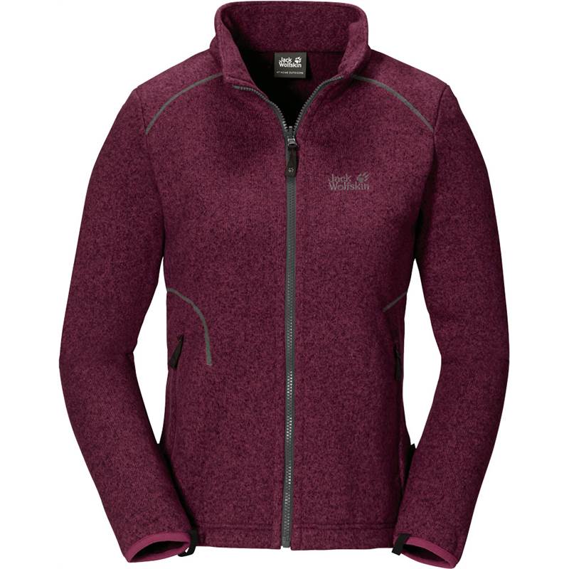 Discreet Kinderen Gymnast Jack Wolfskin Womens Caribou Altis Fleece Jacket OutdoorGB