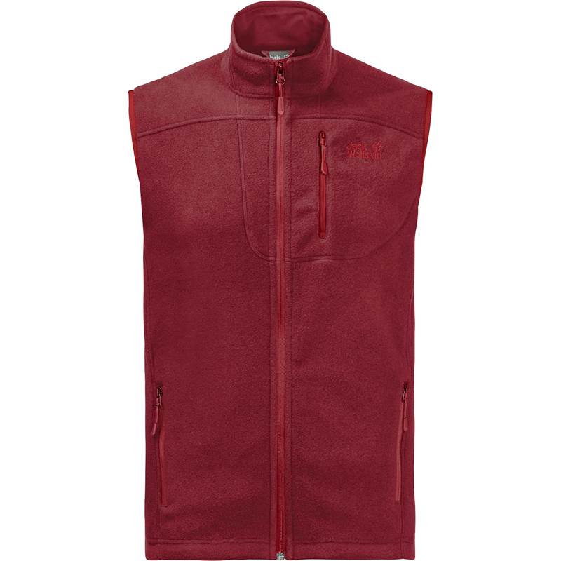 Jack Wolfskin Mens Thunder Bay Recycled Fleece Vest-4