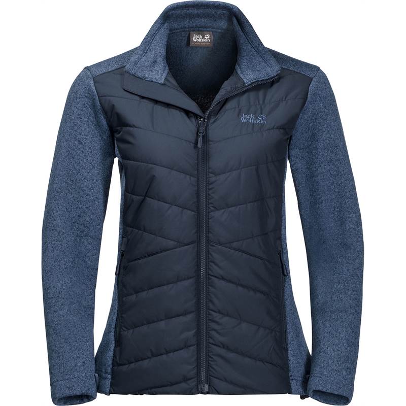 Jack Wolfskin Womens Caribou Crossing Track Fleece Jacket-1