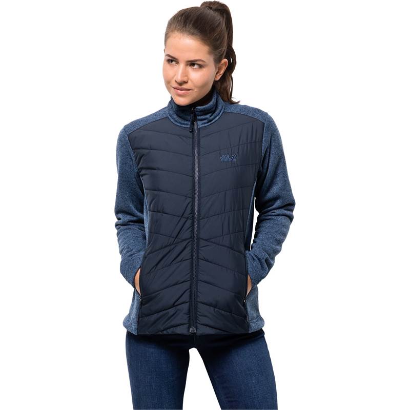 Jack Wolfskin Womens Caribou Crossing Track Fleece Jacket-3