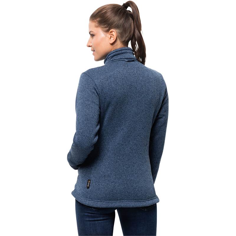 Jack Wolfskin Womens Caribou Crossing Track Fleece Jacket-4