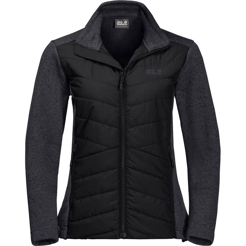 Jack Wolfskin Womens Caribou Crossing Track Fleece Jacket-2