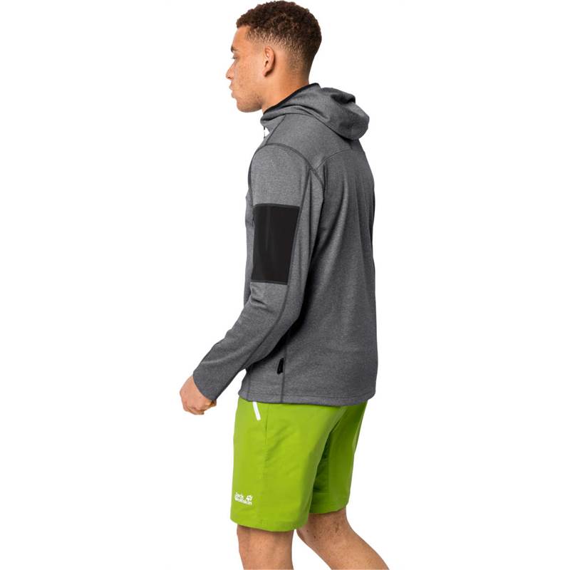 Jack Wolfskin Mens Milford Hooded Lightweight Fleece Jacket-5