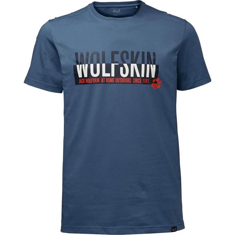 Jack Wolfskin Mens Slogan T-Shirt-1