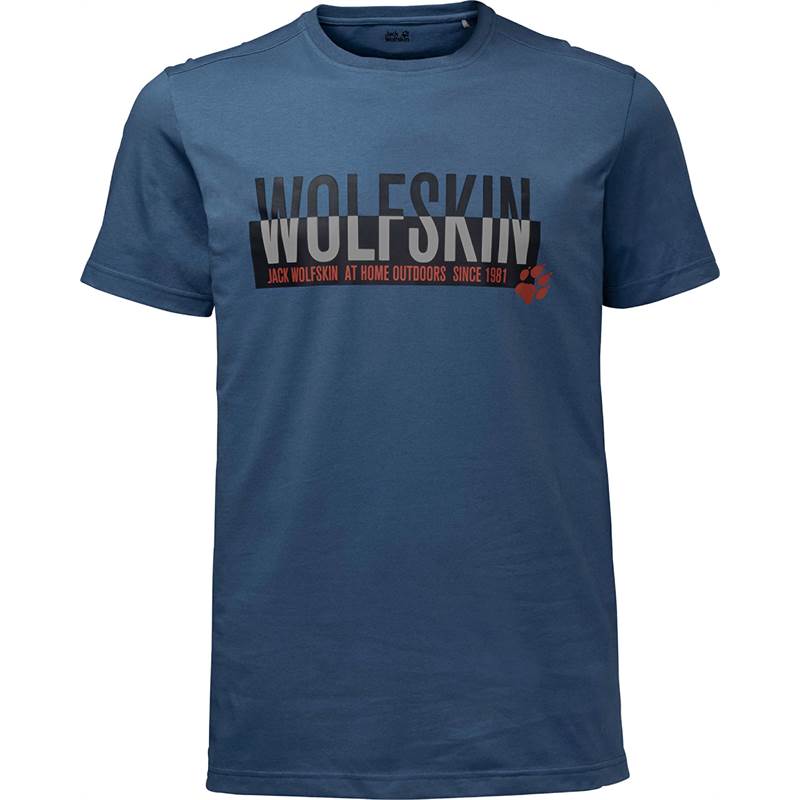 Jack Wolfskin Mens Slogan T-Shirt-5