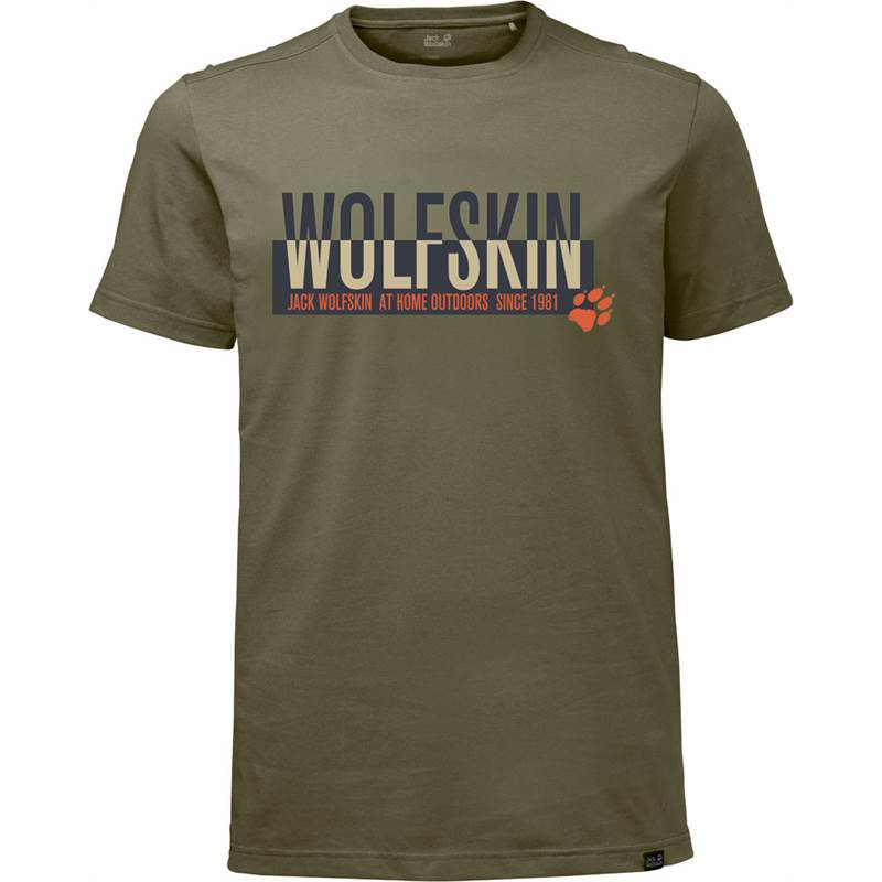 Jack Wolfskin Mens Slogan T-Shirt-3