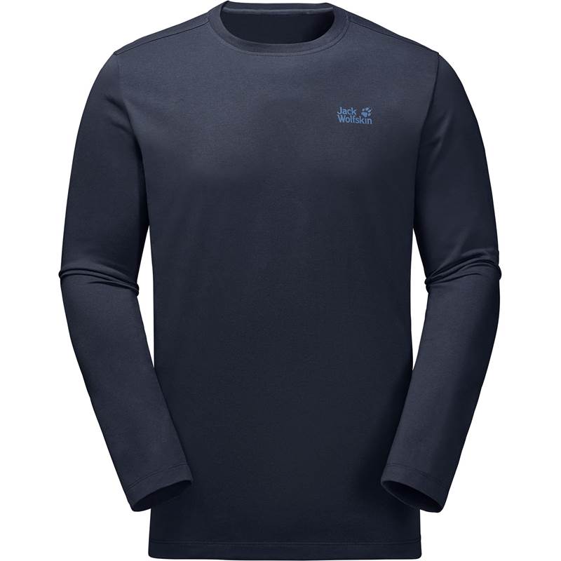 Jack Wolfskin Mens Essential Long Sleeve Baselayer-1