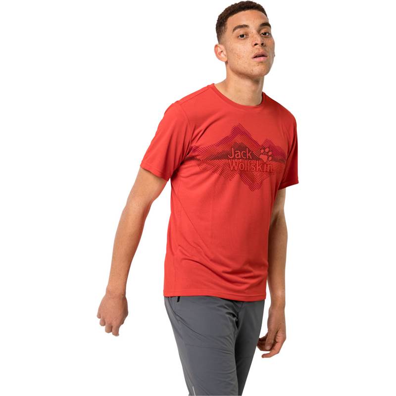 Jack Wolfskin Mens Crosstrail Graphic T-Shirt-5