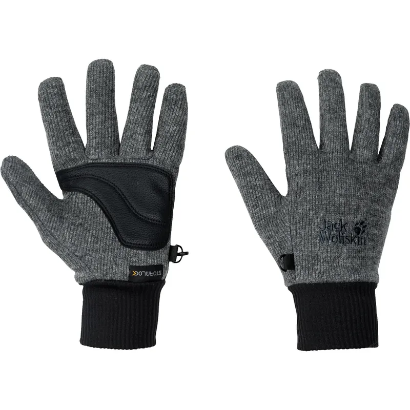 Jack Wolfskin Stormlock Knit Fleece Gloves-2