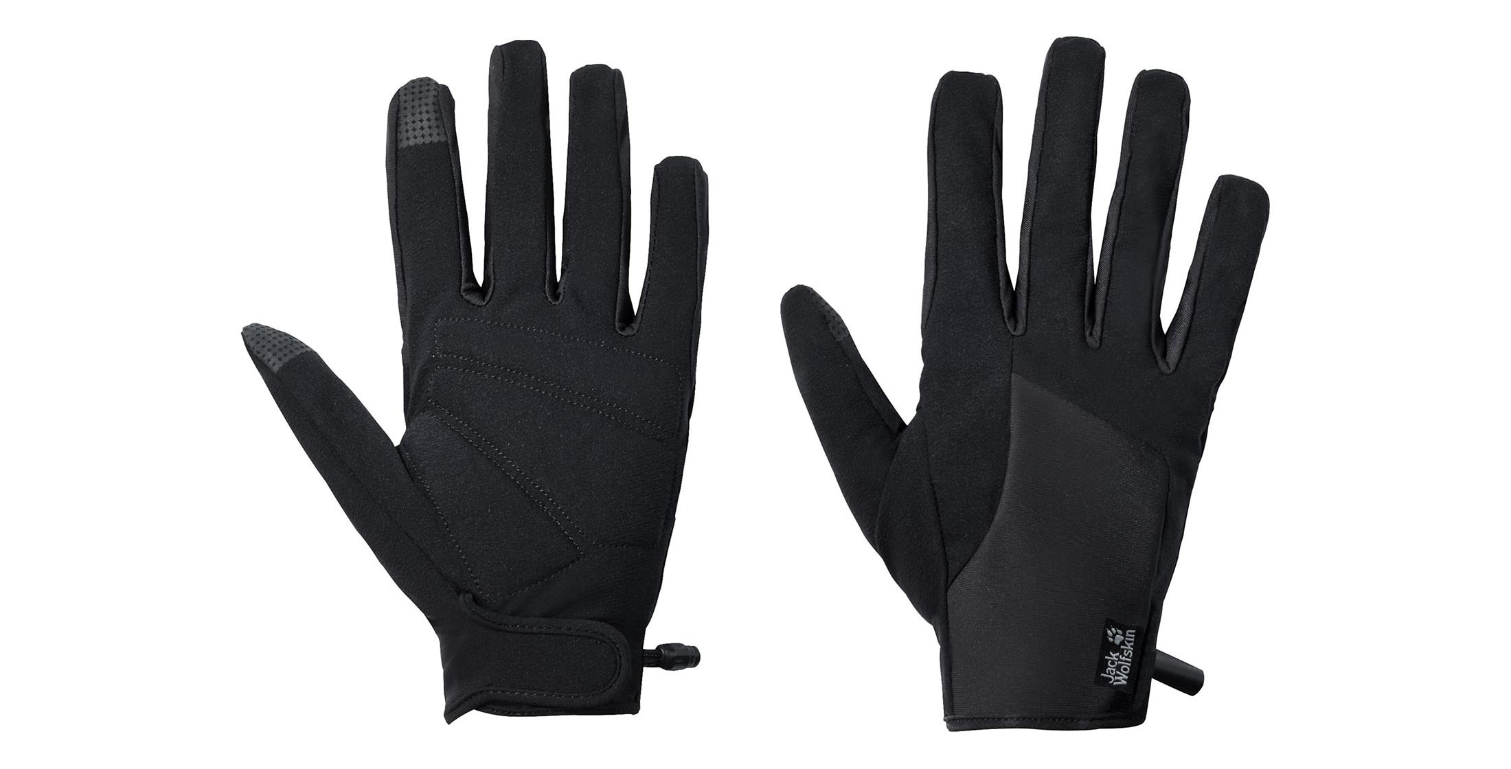 Jack Wolfskin Unisex Dynamic Softshell Gloves