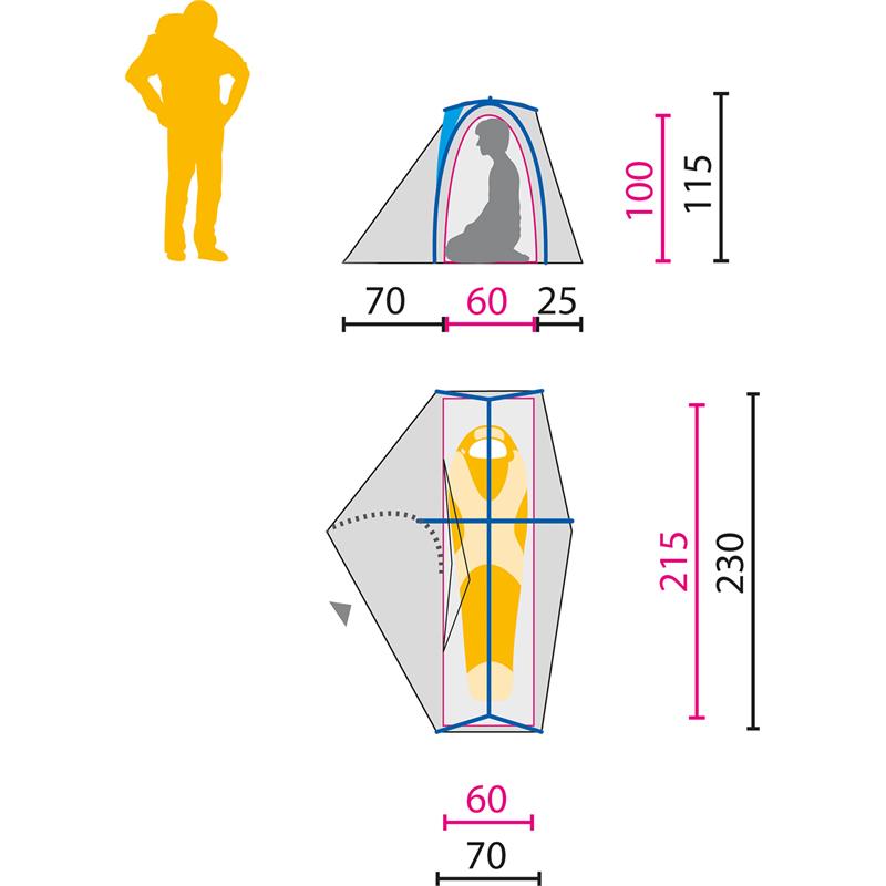 Jack Wolfskin Exolight I One Person Trekking Tent-2
