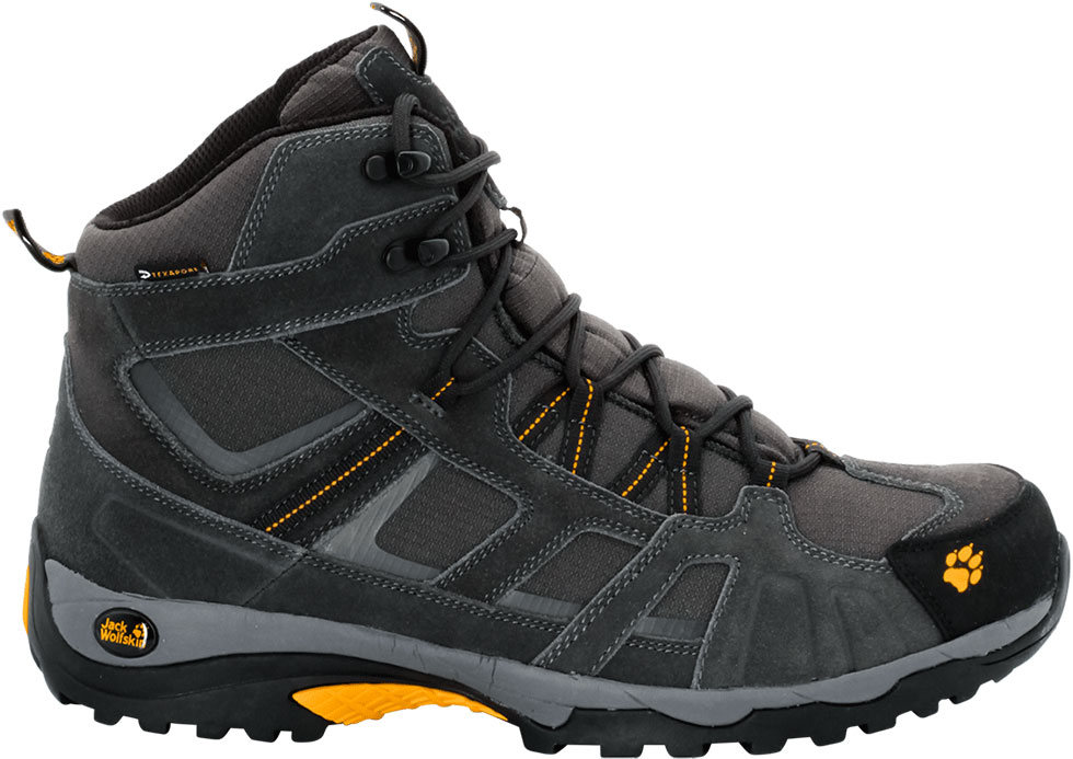 jack wolfskin mens vojo hike mid texapore waterproof boots