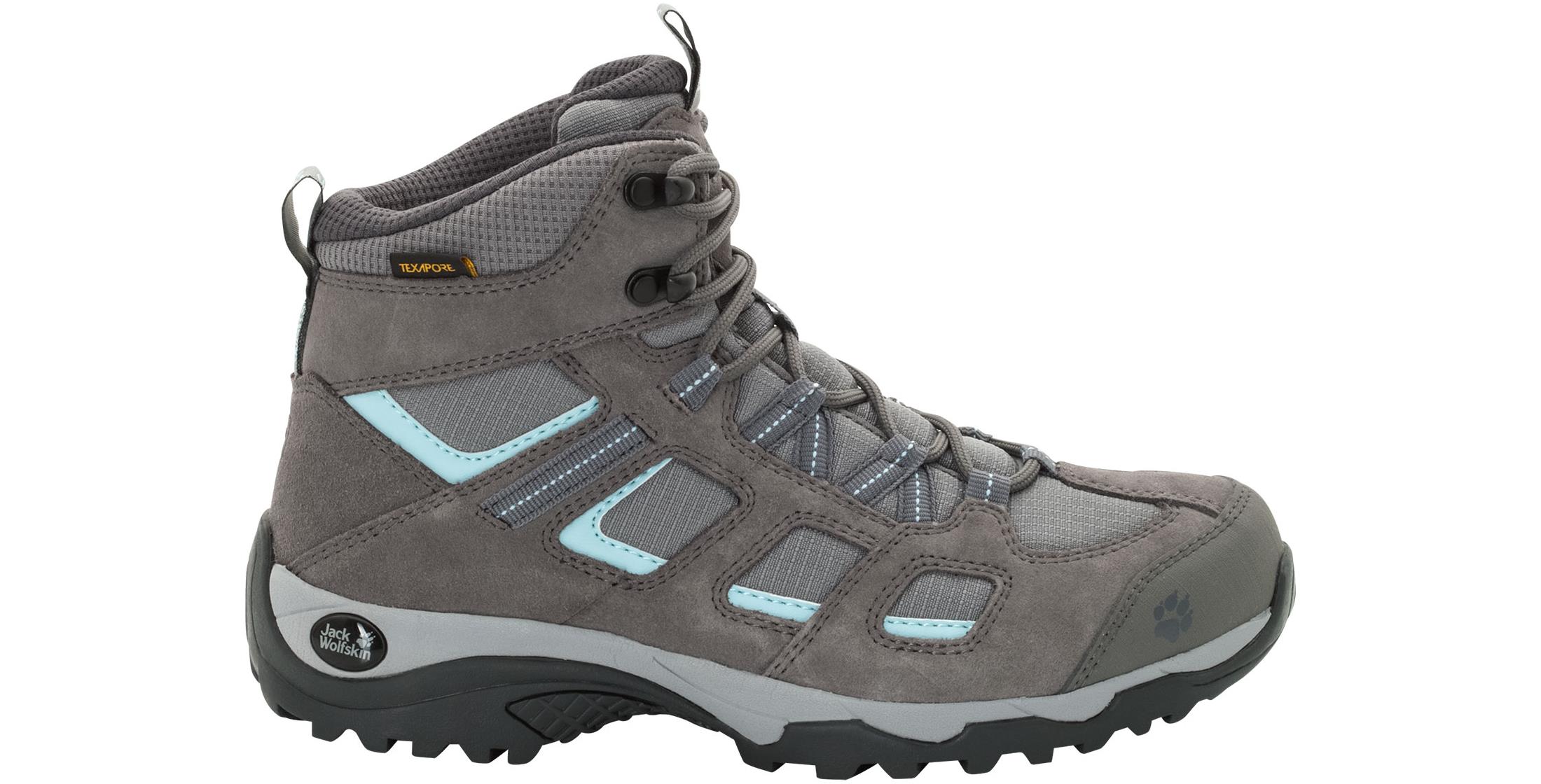 Jack Wolfskin Womens Vojo Hike 2 Texapore Mid Waterproof Boots