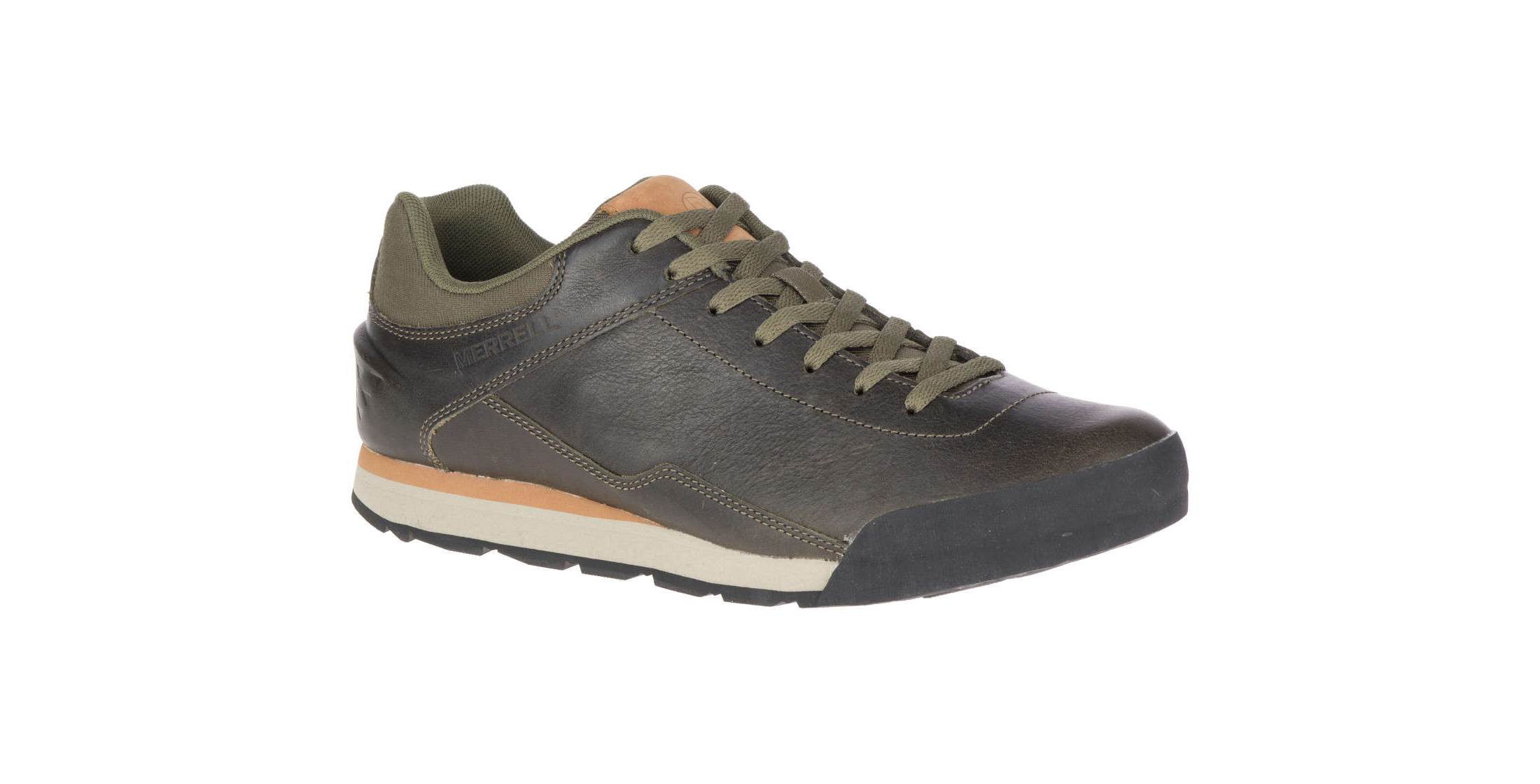 merrell burnt rocked leather
